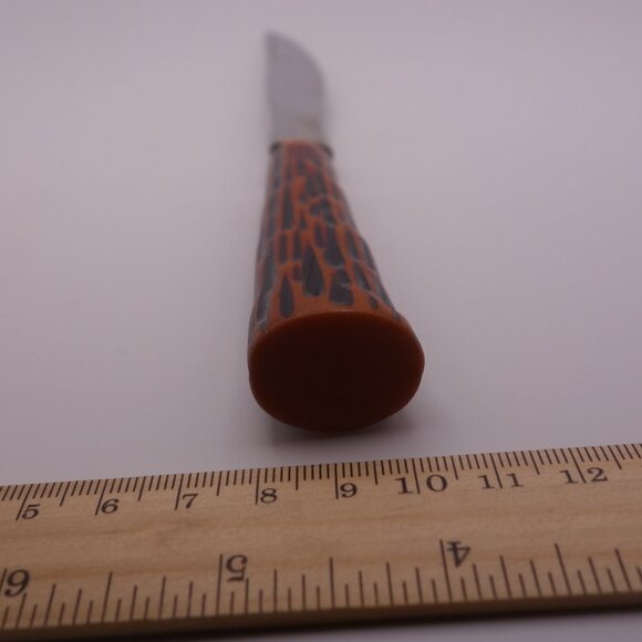 Set of Eight(8) Crown Sheffield Stainless C.S.C. Warranted Cutlery Steak Knives - Picture 4 of 11